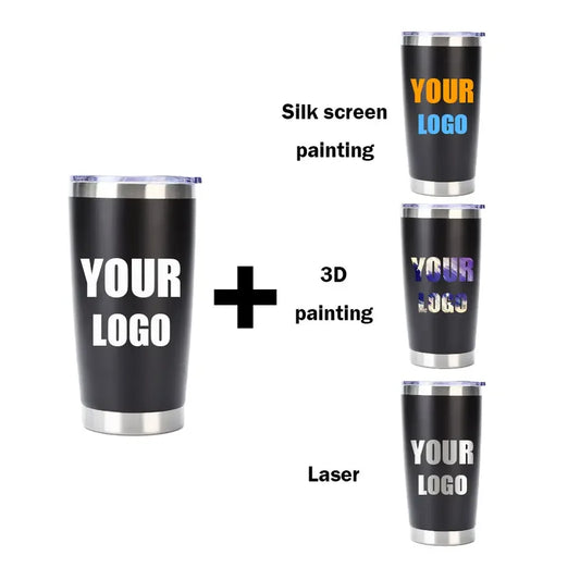 JMT-126218 Stainless Steel Double Wall Vacuum Insulated Travel Cup with Lid - Ideal for Home, Office and Car Use