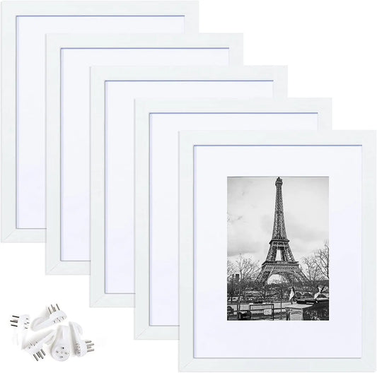 JMT-815178 Black MDF A3 and 5x7 Photo Frames for Wall Art and Home Decoration in Multiple Sizes