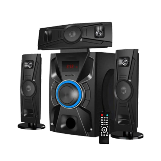 JMT-295178 3.1 Wireless Home Theatre System with Surround Sound and Bluetooth Connectivity