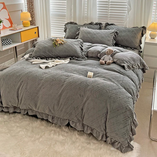 JMT-073034 Modern Luxury Comforter Set for Contemporary Bedding Décor