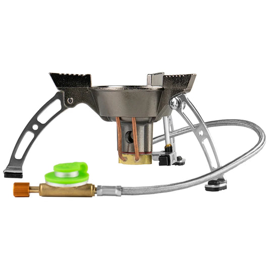 JMT-858506 Portable Windproof Camping Gas Stove BRS-11 Folding Outdoor Gas Burner Cooker