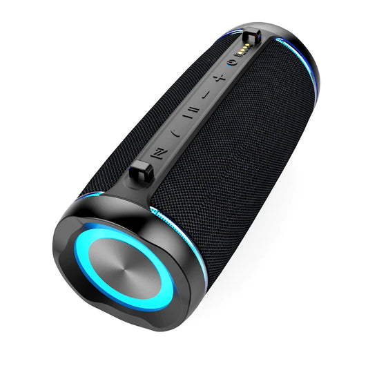 JMT-545610 Portable Wireless Outdoor Subwoofer Sound Bar with Dual Heavy Bass Radiators and IPX7 Waterproofing