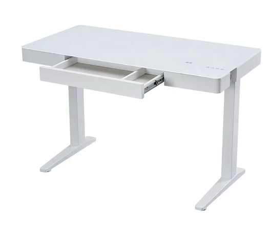 JMT-513930 Adjustable Standing Desk with USB Charging Port for Home Office Use