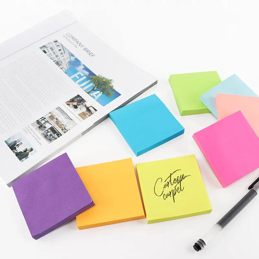 JMT-797450 Custom Self-Adhesive Memo Pad Sticky Notes for Office and School Supplies