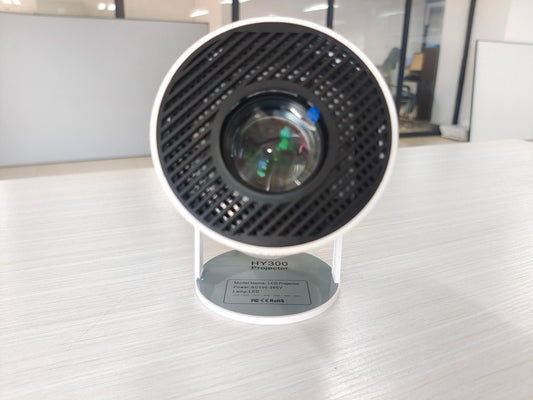 JMT-360714 Portable Mini Projector with 720p Resolution, Android 11, and Wi-Fi for Streaming Movies and Videos