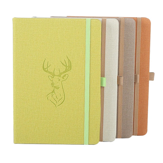 JMT-304138 Custom A5 Hardcover Notebooks with Various Paper Options and Binding Styles