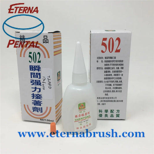 JMT-517962 Clear Cyanoacrylate Super 502 Liquid Glue for Shoe Repair and Maintenance