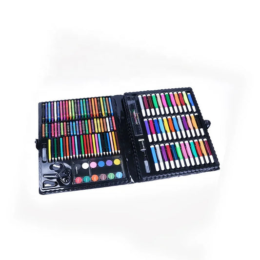 JMT-486730 Children's Compass Set with Colour Pencils, Rubber, and Sharpener for School Use