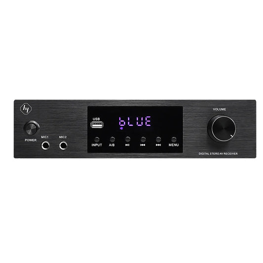 JMT-391178 High Power HD AV Receiver Karaoke Amplifier KTV-200 with A/B/A+B Functionality
