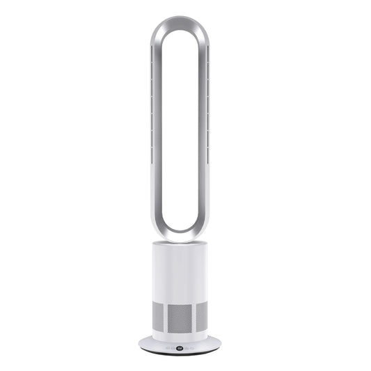 JMT-165258 Electric Bladeless Oscillating Tower Fan with Natural Wind Circulation for Home Use