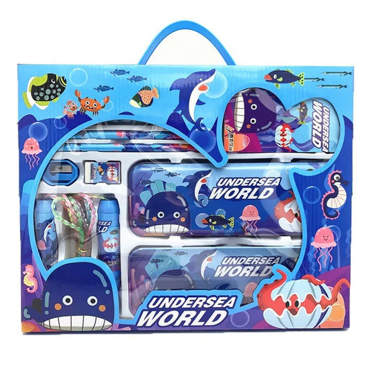 JMT-683338 Kawaii Cartoon Kids Stationery Set - Cute DIY Essentials for School Supplies