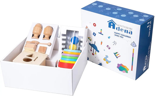 JMT-901514 Montessori Wooden Shape Puzzles for Kindergarten Learning and Development