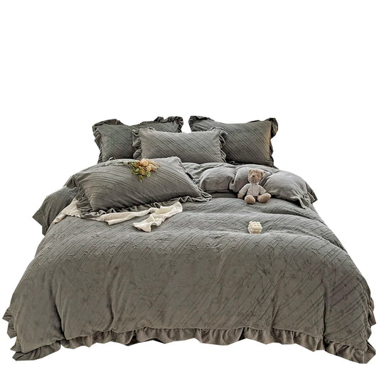 JMT-073034 Modern Luxury Comforter Set for Contemporary Bedding Décor
