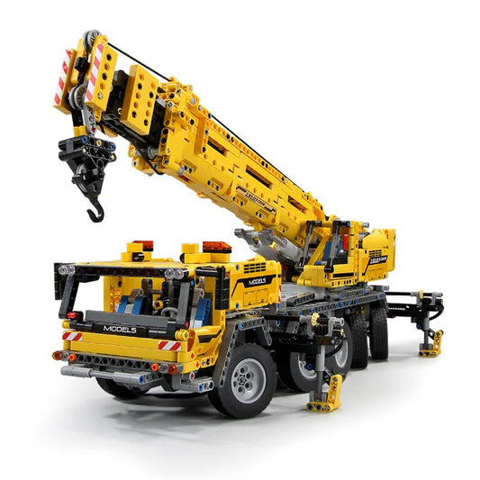 JMT-560010 Mechanical Crane App Programmable Remote Control Engineering Vehicle Puzzle Building Block Toy