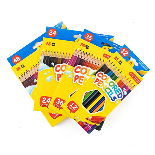 JMT-027978 12 Pack Coloured Pencils Set for Art and School Use Ideal for Students and Kids