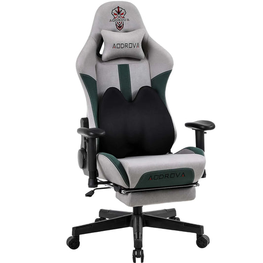 JMT-682378 Luxury Leather Gaming Chair with Footrest for Office and Lounge Use
