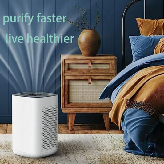 JMT-203466 Smart WiFi Air Purifier for Large Rooms - Ideal for Allergies, Pets, and Smoke Elimination