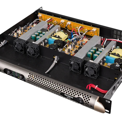 JMT-808266 4-Channel Class D Power Amplifier - 4x900W for Audio Systems
