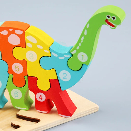 JMT-785098 Montessori Educational Wooden 3D Puzzle Game for Kids – Eco-Friendly and Non-Toxic Jigsaw Learning Toy
