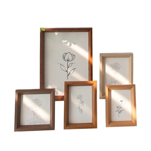 JMT-010634 Handmade Wooden Photo Frame - Custom Size, Environmentally Friendly Materials