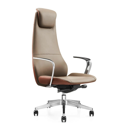JMT-286858 Ergonomic High Back Executive Chair with Multi-Functional Design and PU Leather Upholstery