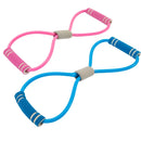 JMT-718986 8 Shape Resistance Band Set with Pilates Ring for Yoga and Fitness Training