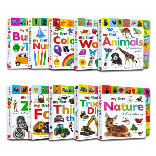 JMT-994058 Custom Eco-Friendly Children's Board Book Printing Service