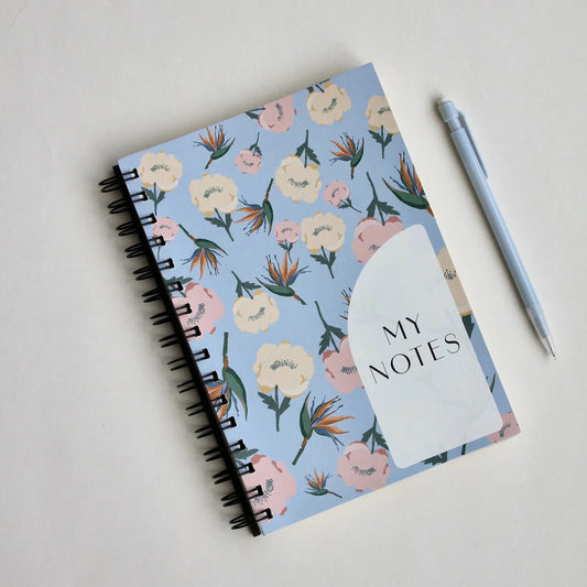 JMT-962442 Custom Logo Design Spiral Notebook with Kraft Cover, A5 and A6 Sizes, Office Journal with PVC Leather Finish