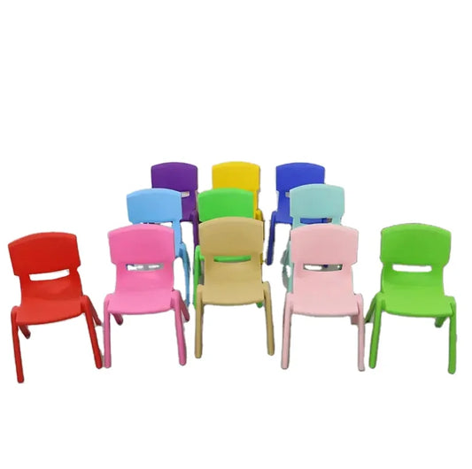 JMT-793034 Stackable Plastic Chairs for Kindergarten and Nursery Classroom Use