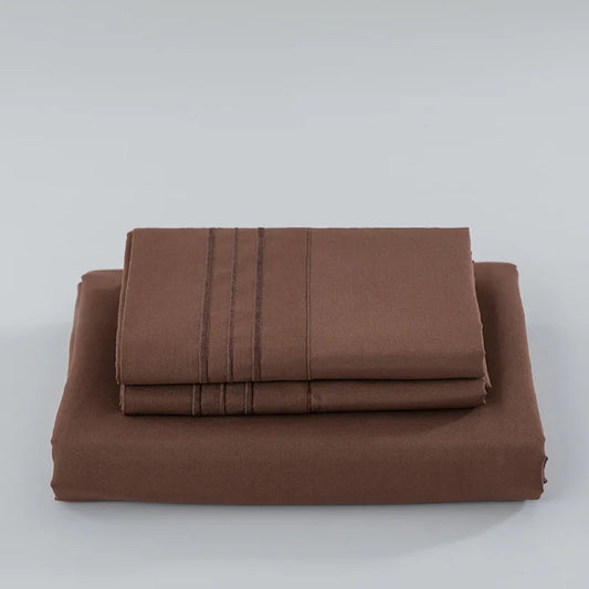 JMT-729546 Cotton Queen Size Bed Sheet Set - 4 Pieces Bedding Essentials