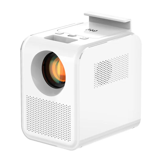 JMT-525706 Portable 4K Projector with Built-in Battery for Home, Office, and Outdoor Use, 3D & HD Compatible
