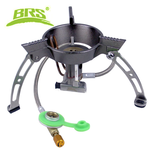 JMT-858506 Portable Windproof Camping Gas Stove BRS-11 Folding Outdoor Gas Burner Cooker