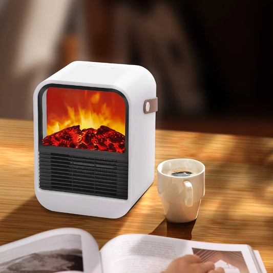 JMT-001098 Portable Electric Fan Heater for Home Office and Indoor Use - 1000W Quick Heat Solution for Winter