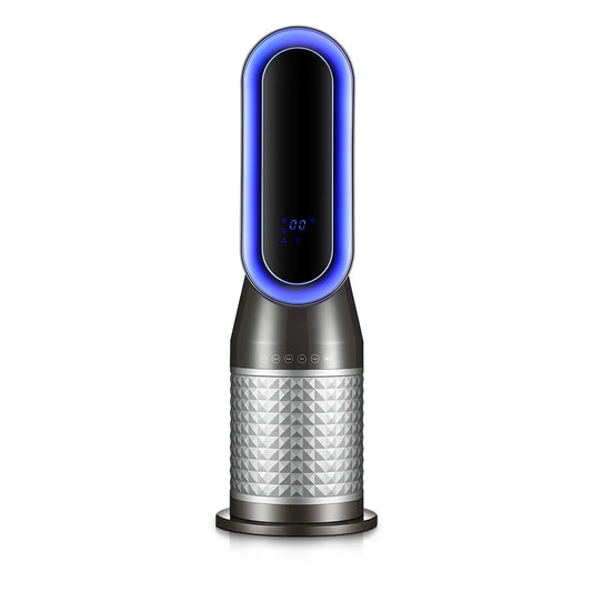 JMT-018378 Bladeless Electric Fan Heater with Night Light – 2000W Dual Purpose Portable Device for Home and Office Use