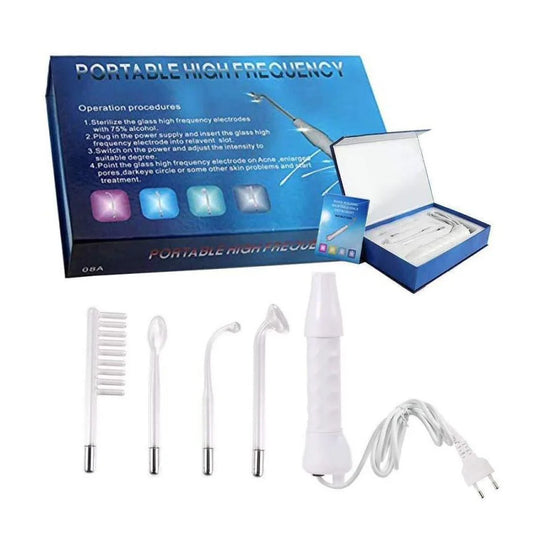 JMT-812490 High Frequency Facial Machine 2025 Wand Tool for Acne Treatment and Skin Rejuvenation