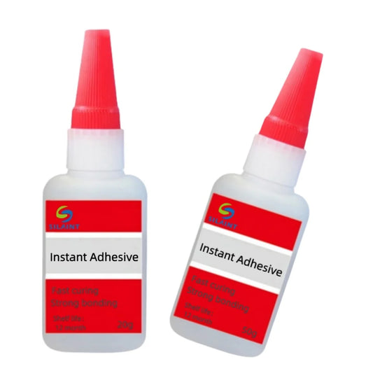 JMT-583498 Instant Cyanoacrylate Adhesive for Fast Bonding of PP Plastic, ABS, Rubber, PS, PA, PC - 502 Super Glue