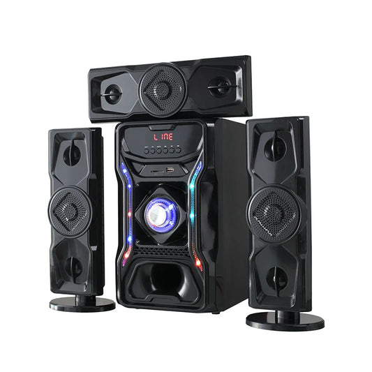 JMT-295178 3.1 Wireless Home Theatre System with Surround Sound and Bluetooth Connectivity