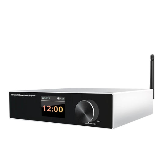 JMT-029578 Power Amplifier with Wifi and Bluetooth, Airplay 2.0, Class D DSP Technology for Home Audio System