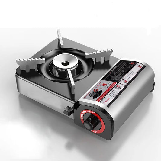 JMT-500362 Portable Mini Gas Stove for Outdoor Cooking and Campfire Grilling