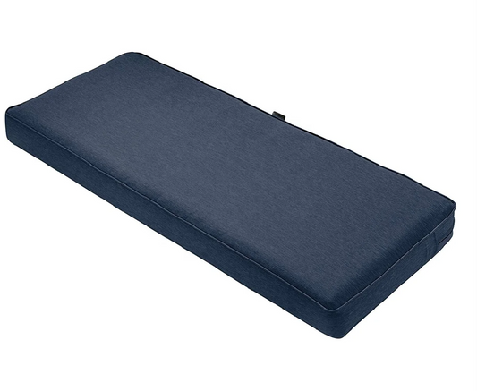 JMT-717386 Water-Resistant High Density Foam Outdoor Bench Seat Cushion with Washable Cover