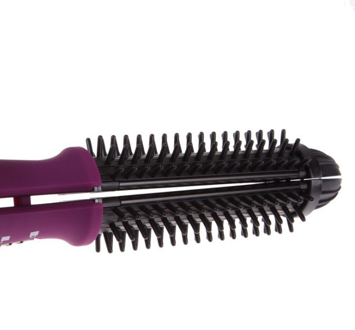 JMT-000074 4 in 1 Hair Curler and Straightener with Electric Coil Comb, 60W ABS, PP, PC, Aluminum, Nylon