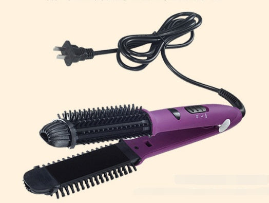 JMT-000074 4 in 1 Hair Curler and Straightener with Electric Coil Comb, 60W ABS, PP, PC, Aluminum, Nylon