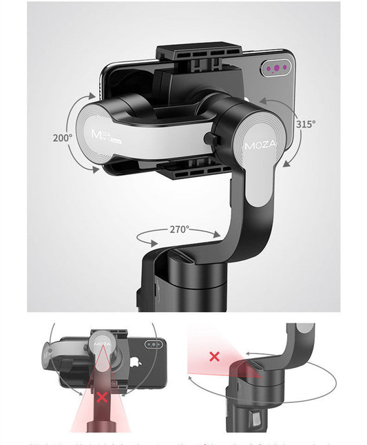 JMT-000266 MOZA Magic Claw Mini Mobile Phone Stabilizer with 3-Axis Motion Control
