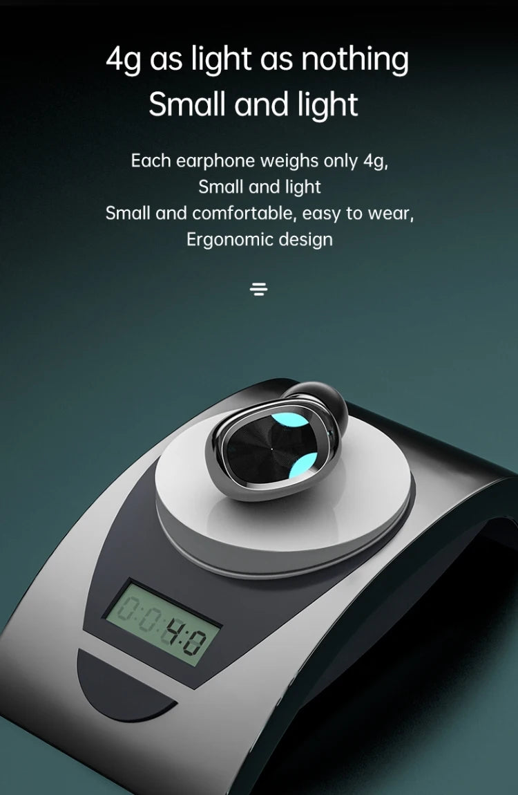 JMT-000266 X8 TWS Wireless Earphones with BT 5.1, Waterproof In-ear Design, Hifi Bass Sound, Touch Control and LED Display