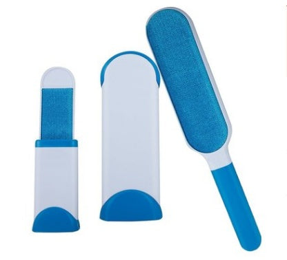 JMT-000330 Double-Sided Self-Cleaning Pet Hair Removal Comb and Upholstery Lint Brush