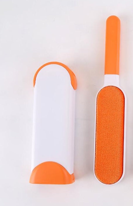 JMT-000330 Double-Sided Self-Cleaning Pet Hair Removal Comb and Upholstery Lint Brush