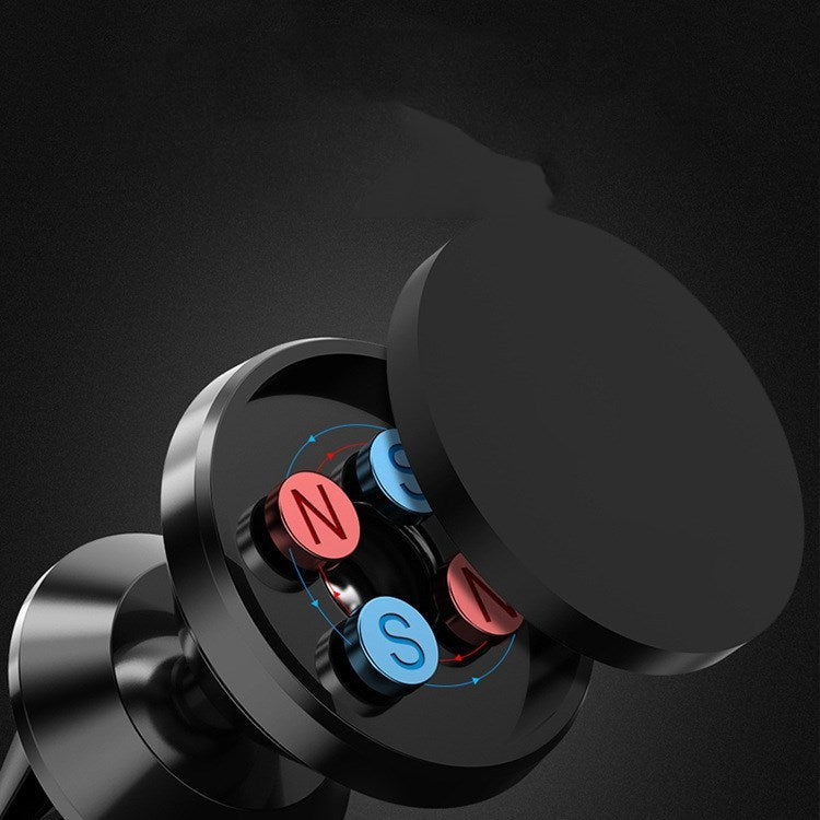 JMT-001098 Magnetic Air Vent Phone Holder with 360° Rotation and Silicone Protection