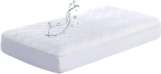 JMT-001162 Custom Quilted Cotton Waterproof Baby Mattress Protector for Cot and Bassinet