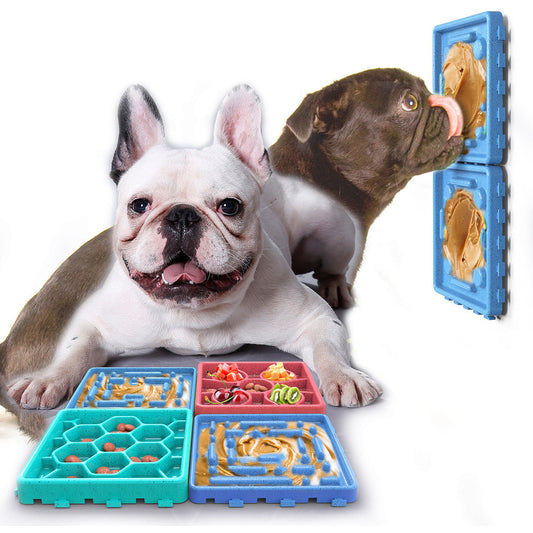 JMT-001418 Slow Food Bowl for Safe Eating - Anti-Choking Design, Made from Durable TPR