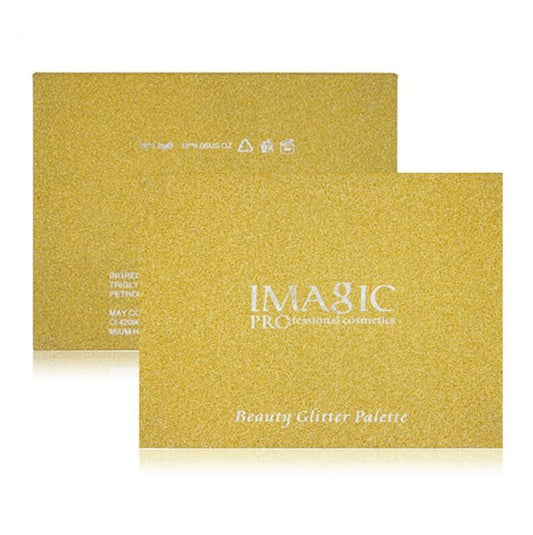 JMT-001674 12 Colors Rainbow Pearl Glitter Eyeshadow Palette - Bright and Shimmering Makeup Collection